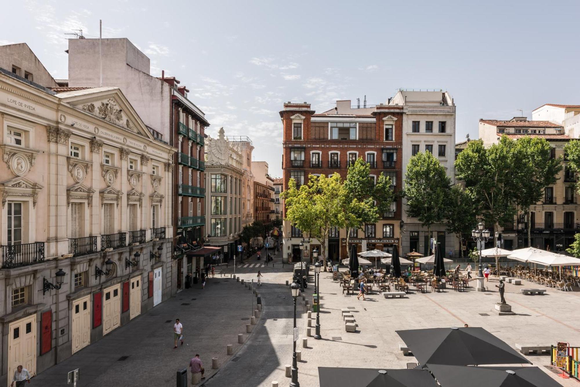 Santa Ana Plaza Lejlighed Madrid Værelse billede