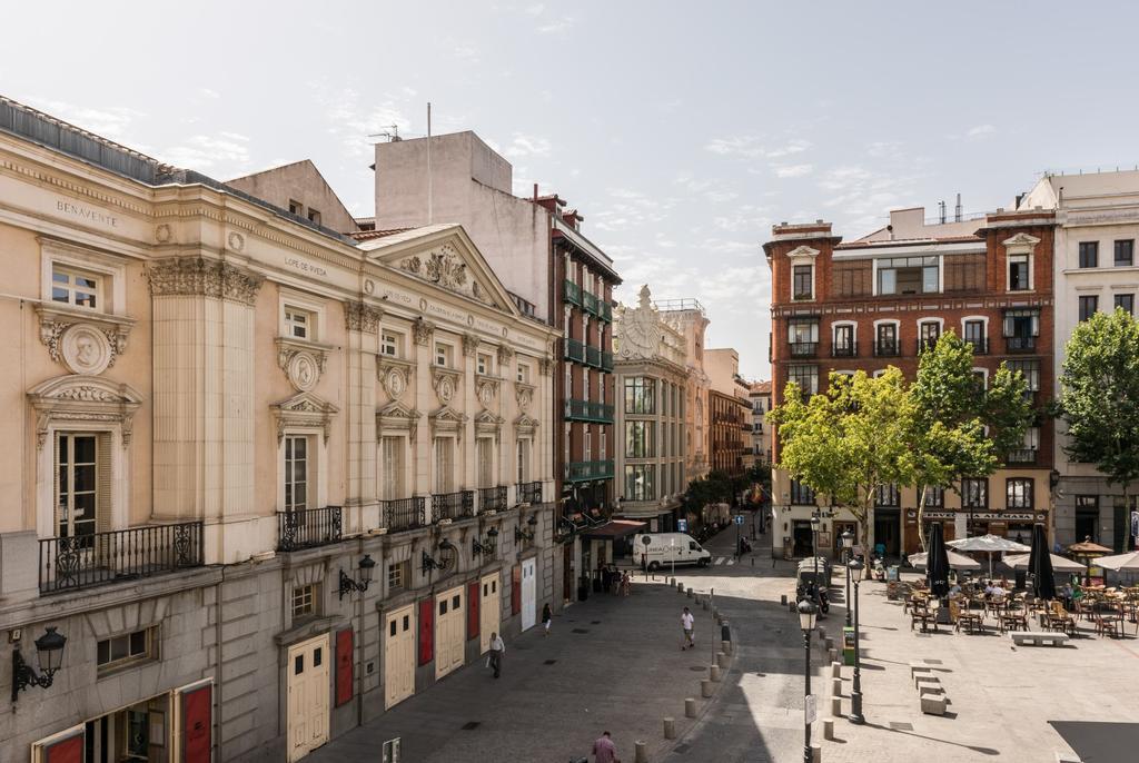 Santa Ana Plaza Lejlighed Madrid Eksteriør billede
